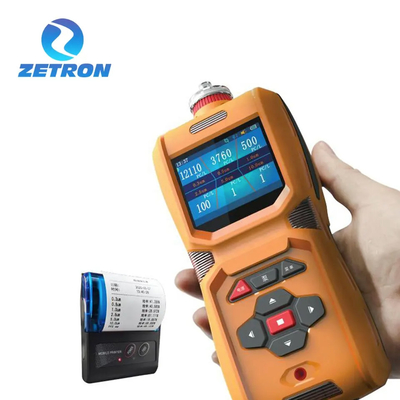 2.5 Inch IP67 Portable Multi Gas Monitor Zetron MS600 Humanized