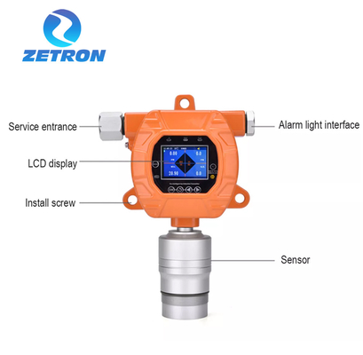0-50000PPM Fixed Multi Gas Detector Natural Pipeline Processing MIC600